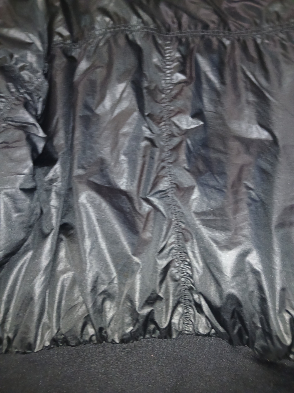 Old Navy Black Water-Resistant Jacket - 4X - Picture 2 of 5